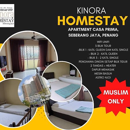 Kinora Homestay Perai Bagian luar foto